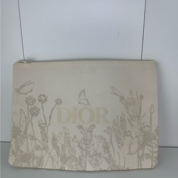 Dior Beige Botanical Clutch - Picture 2 of 4